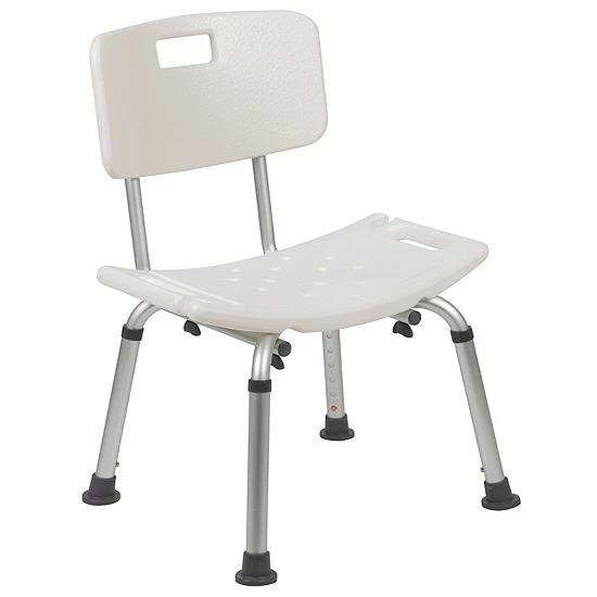 Emma+Oliver Emma and Oliver Tool-Free 300 Lb. Capacity, Adjustable Gray Bath & Shower Chair with Back Emma+Oliver Emma And Oliver Tool-Free 300 Lb. Capacity, Adjustable Gray Bath & Shower Chair With Back -Emma+Oliver shop unnamed file 296