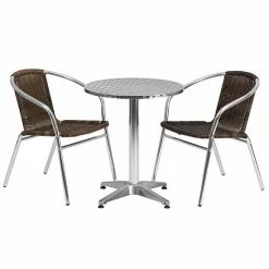 Emma+Oliver Emma And Oliver 23.5" Round Aluminum Table Set-2 Beige Rattan Chairs 7 Emma+Oliver Emma And Oliver 23.5" Round Aluminum Table Set-2 Beige Rattan Chairs -Emma+Oliver shop unnamed file 2990