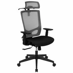 Emma+Oliver Emma And Oliver Ergonomic Black Mesh Office Chair-Synchro-Tilt, Pivot Headrest, Adjustable Arms 7 Emma+Oliver Emma And Oliver Ergonomic Black Mesh Office Chair-Synchro-Tilt, Pivot Headrest, Adjustable Arms -Emma+Oliver shop unnamed file 3029