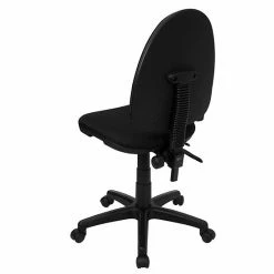 Emma+Oliver Emma And Oliver Mid-Back Black Fabric Swivel Ergonomic Task Office Chair With Adjustable Lumbar -Emma+Oliver shop unnamed file 3040