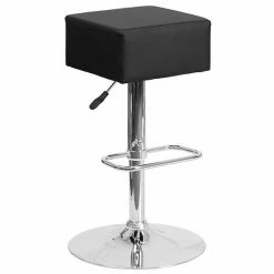 Emma+Oliver Emma And Oliver Black Vinyl Adjustable Height Barstool With Square Seat 4 Emma+Oliver Emma And Oliver Black Vinyl Adjustable Height Barstool With Square Seat -Emma+Oliver shop unnamed file 3058