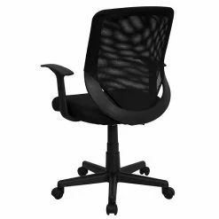 Emma+Oliver Emma And Oliver Mid-Back Black Mesh Tapered Back Swivel Task Office Chair With T-Arms -Emma+Oliver shop unnamed file 315