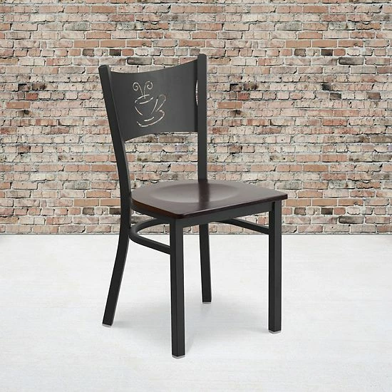 Emma+Oliver Emma and Oliver Black Coffee Back Metal Restaurant Chair - Natural Wood Seat Cherryblack Emma+Oliver Emma And Oliver Black Coffee Back Metal Restaurant Chair - Natural Wood Seat Cherryblack -Emma+Oliver shop unnamed file 3165