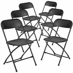 Emma+Oliver Emma And Oliver Folding Chair - Beige Plastic 6 Pack 650LB Weight Capacity - Event Chair Black 14 Emma+Oliver Emma And Oliver Folding Chair - Beige Plastic 6 Pack 650LB Weight Capacity - Event Chair Black -Emma+Oliver shop unnamed file 3236