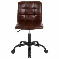 Emma+Oliver Emma And Oliver Home Office Armless Tufted Back/Seat Task Office Chair-Blue Fabric 11 Emma+Oliver Emma And Oliver Home Office Armless Tufted Back/Seat Task Office Chair-Blue Fabric -Emma+Oliver shop unnamed file 3296