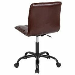 Emma+Oliver Emma And Oliver Home Office Armless Tufted Back/Seat Task Office Chair-Blue Fabric 12 Emma+Oliver Emma And Oliver Home Office Armless Tufted Back/Seat Task Office Chair-Blue Fabric -Emma+Oliver shop unnamed file 3297