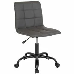 Emma+Oliver Emma And Oliver Home Office Armless Tufted Back/Seat Task Office Chair-Blue Fabric 14 Emma+Oliver Emma And Oliver Home Office Armless Tufted Back/Seat Task Office Chair-Blue Fabric -Emma+Oliver shop unnamed file 3299