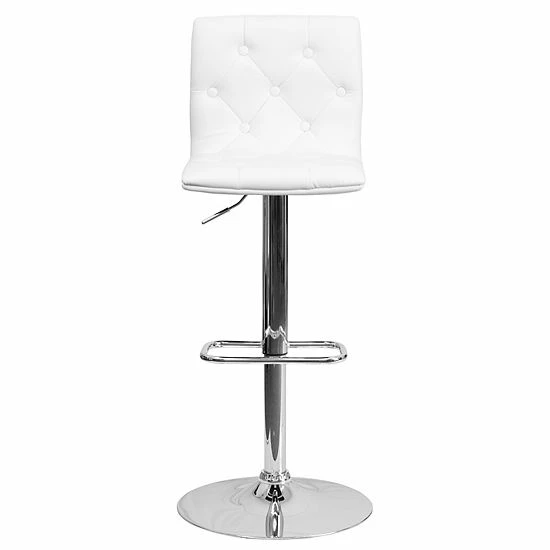 Emma+Oliver Emma and Oliver Button Tufted Gray Vinyl Adjustable Height Barstool with Chrome Base Emma+Oliver Emma And Oliver Button Tufted Gray Vinyl Adjustable Height Barstool With Chrome Base -Emma+Oliver shop unnamed file 3312