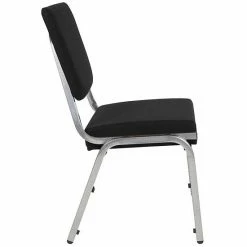 Emma+Oliver Emma And Oliver 1000 Lb. Black Antimicrobial Vinyl Bariatric Open Back Chair Black Fabric -Emma+Oliver shop unnamed file 3371