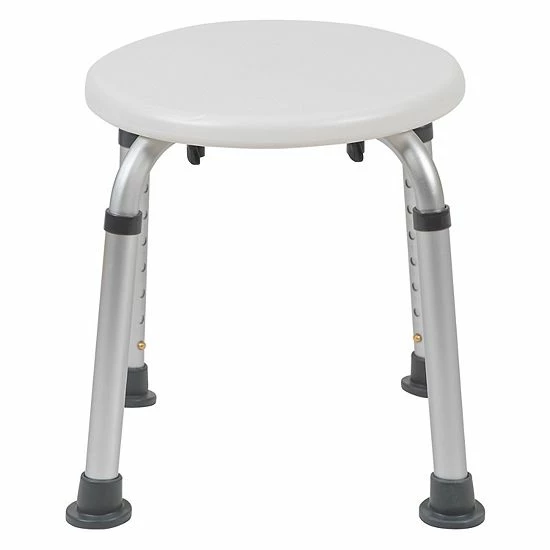 Emma+Oliver Emma and Oliver Tool-Free 300 Lb. Capacity, Adjustable White Bath & Shower Stool Emma+Oliver Emma And Oliver Tool-Free 300 Lb. Capacity, Adjustable White Bath & Shower Stool -Emma+Oliver shop unnamed file 3699