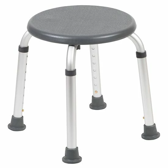 Emma+Oliver Emma and Oliver Tool-Free 300 Lb. Capacity, Adjustable White Bath & Shower Stool Emma+Oliver Emma And Oliver Tool-Free 300 Lb. Capacity, Adjustable White Bath & Shower Stool -Emma+Oliver shop unnamed file 3701