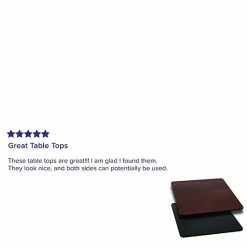 Emma+Oliver Emma And Oliver 24" Square Black/Mahogany Reversible Laminate Table Top Naturalwalnut 2 Emma+Oliver Emma And Oliver 24" Square Black/Mahogany Reversible Laminate Table Top Naturalwalnut -Emma+Oliver shop unnamed file 3705