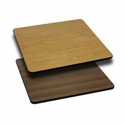 Emma+Oliver Emma And Oliver 24" Square Black/Mahogany Reversible Laminate Table Top Naturalwalnut 4 Emma+Oliver Emma And Oliver 24" Square Black/Mahogany Reversible Laminate Table Top Naturalwalnut -Emma+Oliver shop unnamed file 3707