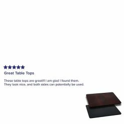 Emma+Oliver Emma And Oliver 24"x42" Rectangular Black/Mahogany Reversible Laminate Table Top Blackmahogany 8 Emma+Oliver Emma And Oliver 24"x42" Rectangular Black/Mahogany Reversible Laminate Table Top Blackmahogany -Emma+Oliver shop unnamed file 3716