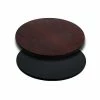 Emma+Oliver Emma And Oliver 24" Round Natural/Walnut Reversible Laminate Table Top Naturalwalnut