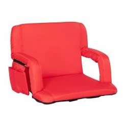 Emma+Oliver Emma And Oliver Extra Wide Portable Stadium Chair With Black Reclining Padded Back & Seat, Lightweight Metal Frame With Armrests & Backpack Straps 12 Emma+Oliver Emma And Oliver Extra Wide Portable Stadium Chair With Black Reclining Padded Back & Seat, Lightweight Metal Frame With Armrests & Backpack Straps -Emma+Oliver shop unnamed file 3792