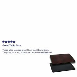 Emma+Oliver Emma And Oliver 30"x42" Rectangular Natural/Walnut Reversible Laminate Table Top Blackmahogany 7 Emma+Oliver Emma And Oliver 30"x42" Rectangular Natural/Walnut Reversible Laminate Table Top Blackmahogany -Emma+Oliver shop unnamed file 3808