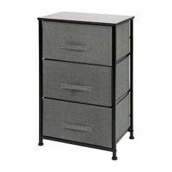 Emma+Oliver Emma And Oliver 3 Drawer Vertical Storage Dresser With White Wood Top & Gray Fabric Pull Drawers Whitegray 13 Emma+Oliver Emma And Oliver 3 Drawer Vertical Storage Dresser With White Wood Top & Gray Fabric Pull Drawers Whitegray -Emma+Oliver shop unnamed file 3888