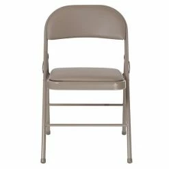Emma+Oliver Emma And Oliver 2 Pack Double Braced Gray Vinyl Folding Chair -Emma+Oliver shop unnamed file 4015