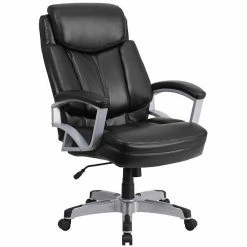 Emma+Oliver Emma And Oliver 500 Lb. Big & Tall Black Fabric Executive Swivel Ergonomic Office Chair - Arms 6 Emma+Oliver Emma And Oliver 500 Lb. Big & Tall Black Fabric Executive Swivel Ergonomic Office Chair - Arms -Emma+Oliver shop unnamed file 4110