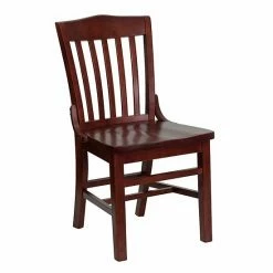 Emma+Oliver Emma And Oliver School House Back Walnut Wood Chair -Emma+Oliver shop unnamed file 4205