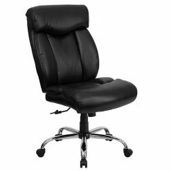 Emma+Oliver Emma And Oliver 400 Lb. Big&Tall High Back Black LeatherSoft Ergonomic Office Chair, Chrome Base 6 Emma+Oliver Emma And Oliver 400 Lb. Big&Tall High Back Black LeatherSoft Ergonomic Office Chair, Chrome Base -Emma+Oliver shop unnamed file 4227