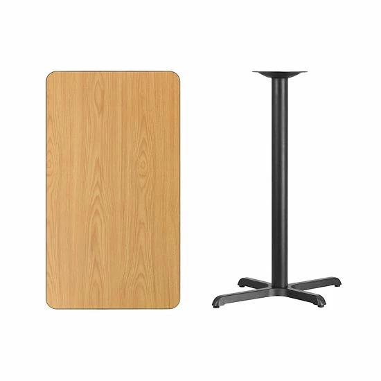Emma+Oliver Emma and Oliver 24"x42" Natural Laminate Bar Table Top-23.5"x29.5" Base Emma+Oliver Emma And Oliver 24"x42" Natural Laminate Bar Table Top-23.5"x29.5" Base -Emma+Oliver shop unnamed file 4230