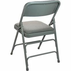 Emma+Oliver Emma And Oliver 4-pack Grey Padded Metal Folding Chair - Grey 1-in Fabric Seat Blackfabricblackframe 8 Emma+Oliver Emma And Oliver 4-pack Grey Padded Metal Folding Chair - Grey 1-in Fabric Seat Blackfabricblackframe -Emma+Oliver shop unnamed file 4260