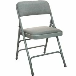 Emma+Oliver Emma And Oliver 4-pack Grey Padded Metal Folding Chair - Grey 1-in Fabric Seat Blackfabricblackframe 10 Emma+Oliver Emma And Oliver 4-pack Grey Padded Metal Folding Chair - Grey 1-in Fabric Seat Blackfabricblackframe -Emma+Oliver shop unnamed file 4262