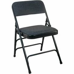 Emma+Oliver Emma And Oliver 4-pack Grey Padded Metal Folding Chair - Grey 1-in Fabric Seat Blackfabricblackframe 11 Emma+Oliver Emma And Oliver 4-pack Grey Padded Metal Folding Chair - Grey 1-in Fabric Seat Blackfabricblackframe -Emma+Oliver shop unnamed file 4263