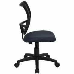 Emma+Oliver Emma And Oliver Mid-Back Gray Mesh Swivel Task Office Chair Navy Blue 10 Emma+Oliver Emma And Oliver Mid-Back Gray Mesh Swivel Task Office Chair Navy Blue -Emma+Oliver shop unnamed file 4557