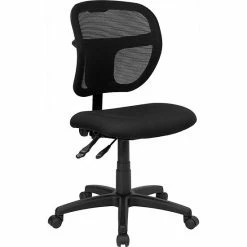 Emma+Oliver Emma And Oliver Mid-Back Navy Blue Mesh Swivel Task Office Chair, Back Height Adjustment Gray -Emma+Oliver shop unnamed file 4564