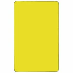 Emma+Oliver Emma And Oliver Mobile 24x60 Yellow HP Laminate Adjustable Activity Table -Emma+Oliver shop unnamed file 4573