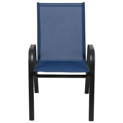 Emma+Oliver Emma And Oliver 5 Pack Navy Outdoor Stack Chair With Flex Comfort Material - Patio Stack Chair 8 Emma+Oliver Emma And Oliver 5 Pack Navy Outdoor Stack Chair With Flex Comfort Material - Patio Stack Chair -Emma+Oliver shop unnamed file 4636