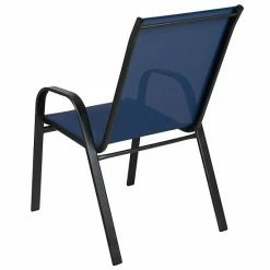 Emma+Oliver Emma And Oliver 5 Pack Navy Outdoor Stack Chair With Flex Comfort Material - Patio Stack Chair 9 Emma+Oliver Emma And Oliver 5 Pack Navy Outdoor Stack Chair With Flex Comfort Material - Patio Stack Chair -Emma+Oliver shop unnamed file 4637