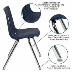 Emma+Oliver Emma And Oliver Black Student Stack School Chair - 18-inch 8 Emma+Oliver Emma And Oliver Black Student Stack School Chair - 18-inch -Emma+Oliver shop unnamed file 4643