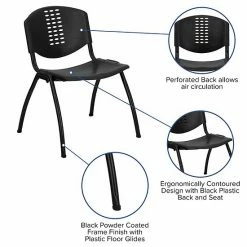 Emma+Oliver Emma And Oliver Black Plastic Office Side Stack Chair With Oval Cutout Back 7 Emma+Oliver Emma And Oliver Black Plastic Office Side Stack Chair With Oval Cutout Back -Emma+Oliver shop unnamed file 4739