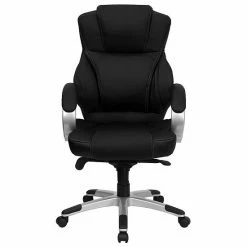 Emma+Oliver Emma And Oliver High Back Black LeatherSoft Contemporary Executive Swivel Ergonomic Office Chair -Emma+Oliver shop unnamed file 4744