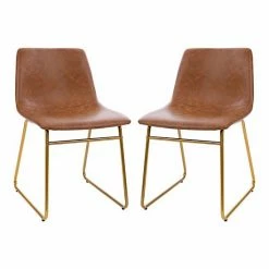 Emma+Oliver Emma And Oliver 18 Inch Indoor Dining Table Chairs, Light Brown LeatherSoft/Black Frame-Set Of 2 Lightgrayblack 16 Emma+Oliver Emma And Oliver 18 Inch Indoor Dining Table Chairs, Light Brown LeatherSoft/Black Frame-Set Of 2 Lightgrayblack -Emma+Oliver shop unnamed file 476
