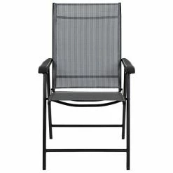 Emma+Oliver Emma And Oliver Black Outdoor Folding Patio Sling Chair / Portable Chair (2 Pack) 3 Emma+Oliver Emma And Oliver Black Outdoor Folding Patio Sling Chair / Portable Chair (2 Pack) -Emma+Oliver shop unnamed file 4771