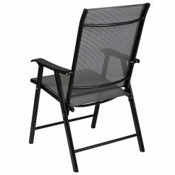 Emma+Oliver Emma And Oliver Black Outdoor Folding Patio Sling Chair / Portable Chair (2 Pack) 4 Emma+Oliver Emma And Oliver Black Outdoor Folding Patio Sling Chair / Portable Chair (2 Pack) -Emma+Oliver shop unnamed file 4772