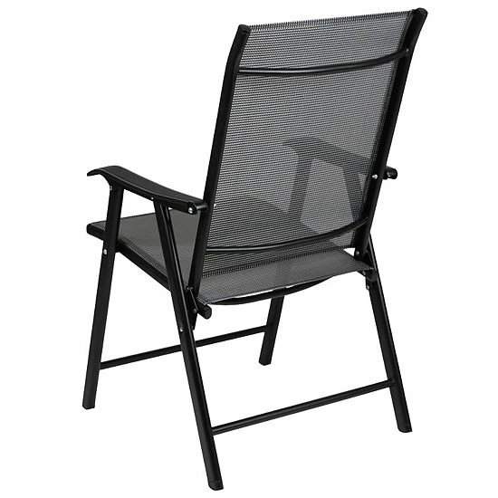 Emma+Oliver Emma and Oliver Black Outdoor Folding Patio Sling Chair / Portable Chair (2 Pack) Emma+Oliver Emma And Oliver Black Outdoor Folding Patio Sling Chair / Portable Chair (2 Pack) -Emma+Oliver shop unnamed file 4772