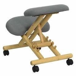 Emma+Oliver Emma And Oliver Mobile Wooden Ergonomic Kneeling Office Chair In Gray Fabric 9 Emma+Oliver Emma And Oliver Mobile Wooden Ergonomic Kneeling Office Chair In Gray Fabric -Emma+Oliver shop unnamed file 4814