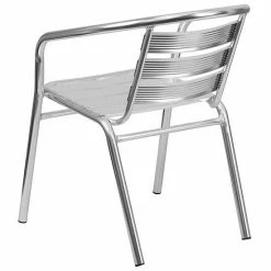 Emma+Oliver Emma And Oliver Heavy Duty Aluminum Indoor-Outdoor Stack Chair W/ Triple Slat Back 9 Emma+Oliver Emma And Oliver Heavy Duty Aluminum Indoor-Outdoor Stack Chair W/ Triple Slat Back -Emma+Oliver shop unnamed file 482