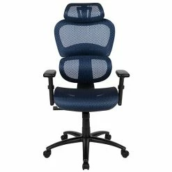 Emma+Oliver Emma And Oliver Ergonomic Black Mesh Office Chair-Synchro-Tilt, Headrest, Adjustable Pivot Arms 3 Emma+Oliver Emma And Oliver Ergonomic Black Mesh Office Chair-Synchro-Tilt, Headrest, Adjustable Pivot Arms -Emma+Oliver shop unnamed file 486