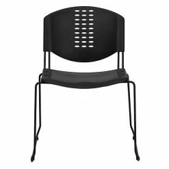 Emma+Oliver Emma And Oliver 400 Lb. Capacity Black Plastic Stack Office Side Chair -Emma+Oliver shop unnamed file 4881