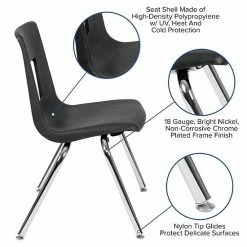 Emma+Oliver Emma And Oliver Mobile 60" Circle Wave Activity Table Set-16" Student Stack Chairs, Oak/Black Grey 10 Emma+Oliver Emma And Oliver Mobile 60" Circle Wave Activity Table Set-16" Student Stack Chairs, Oak/Black Grey -Emma+Oliver shop unnamed file 4998