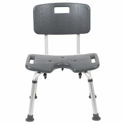 Emma+Oliver Emma And Oliver Tool-Free 300 Lb. Capacity, U-Shaped Adjustable Gray Bath & Shower Chair 3 Emma+Oliver Emma And Oliver Tool-Free 300 Lb. Capacity, U-Shaped Adjustable Gray Bath & Shower Chair -Emma+Oliver shop unnamed file 5009