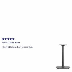 Emma+Oliver Emma And Oliver 18" Round Cast Iron Table Base -Emma+Oliver shop unnamed file 5153