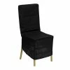 Emma+Oliver Emma And Oliver Black Fabric Chiavari Chair Storage Cover